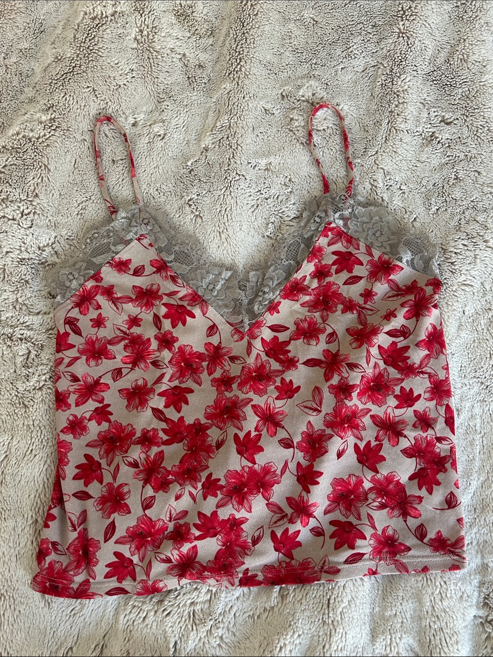 Express floral lace cami